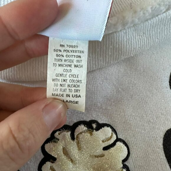 Vintage Ugly 3d printed puff print christmas reindeer sweater -XL - Picture 6 of 10